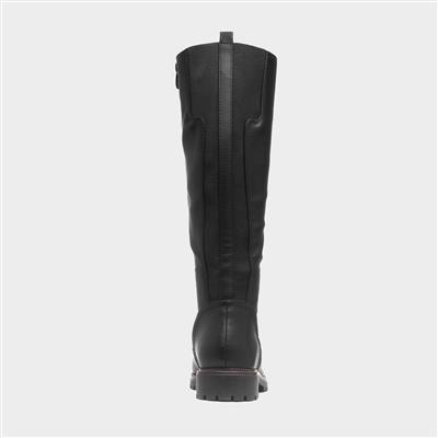 Verbena Womens Black Knee High Boot