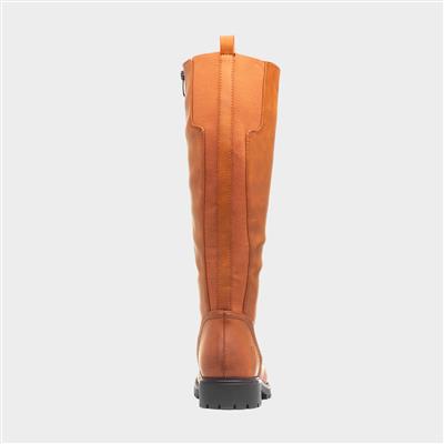 Verbena Womens Tan Knee High Boot