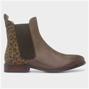 Hush Puppies Colette Brown Suede Chelsea Boot (Click For Details)