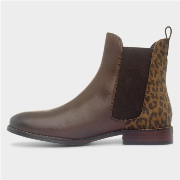 Colette Brown Suede Chelsea Boot