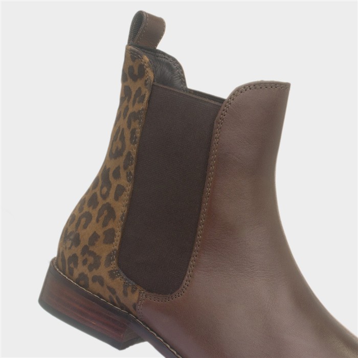 Colette Brown Suede Chelsea Boot