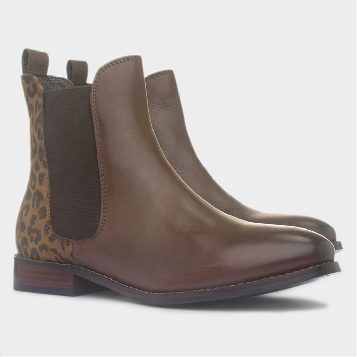 Colette Brown Suede Chelsea Boot