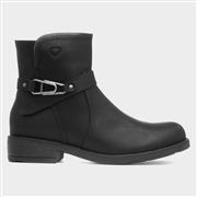 Heavenly Feet Cicely Womens Black Ankle Boot (Click For Details)