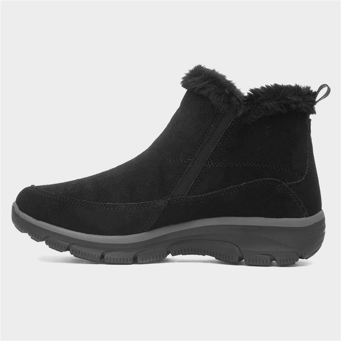Easy Going Cool Zip Womens Black Boot