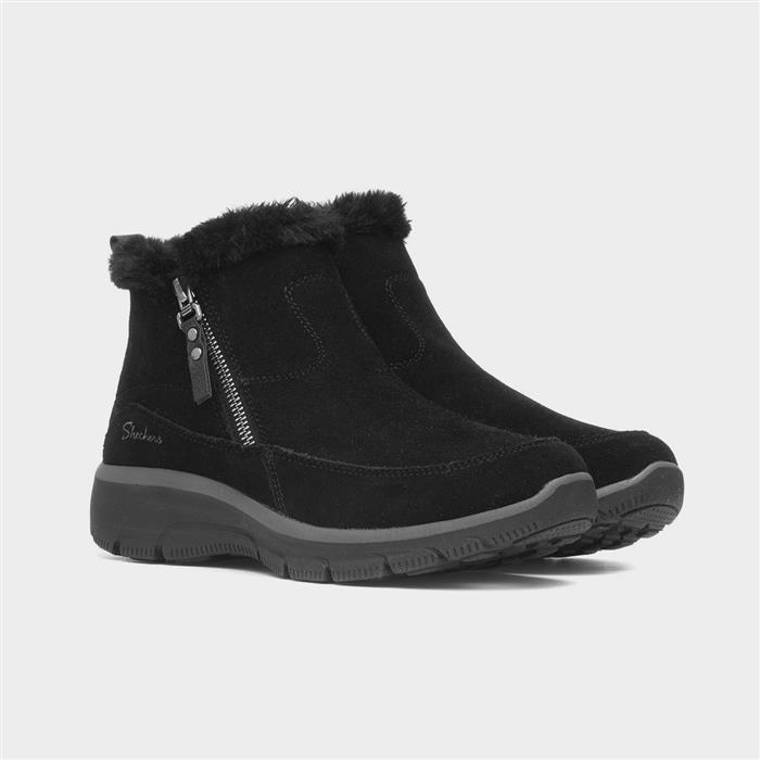 Easy Going Cool Zip Womens Black Boot