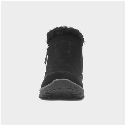 Easy Going Cool Zip Womens Black Boot