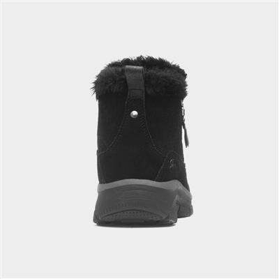 Easy Going Cool Zip Womens Black Boot