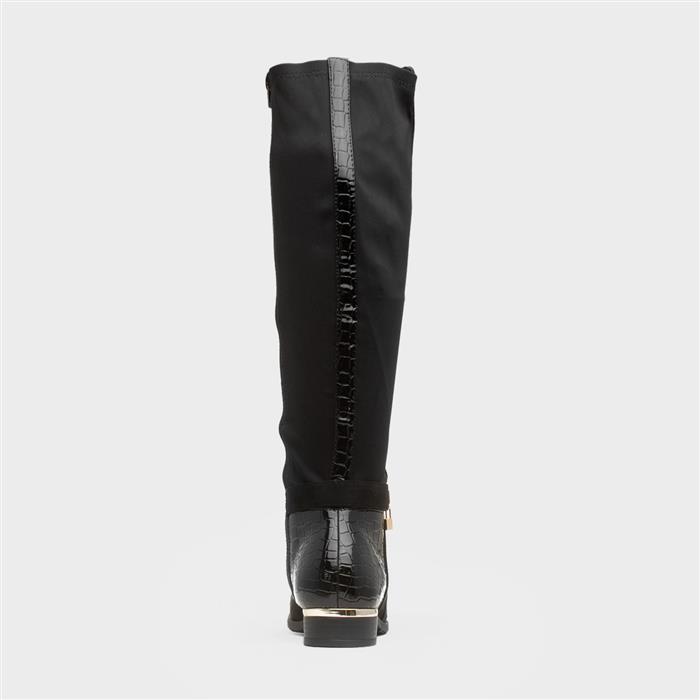 Natalie Womens Black Boots