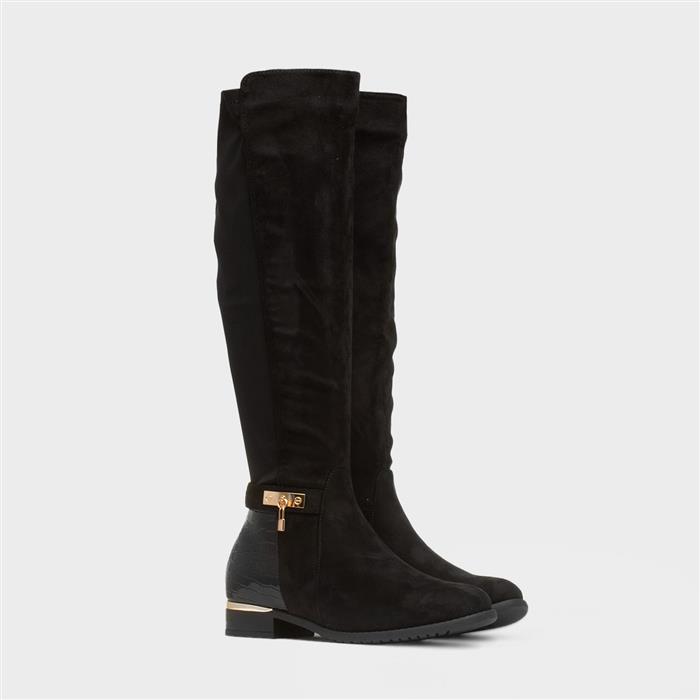 Natalie Womens Black Boots
