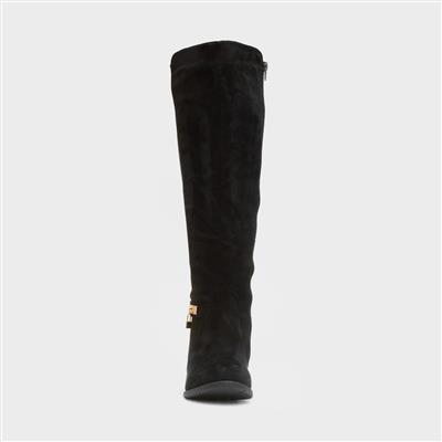 Natalie Womens Black Boots
