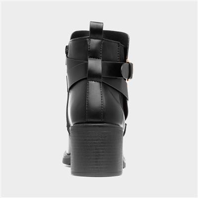 Mari Womens Black Ankle Boot