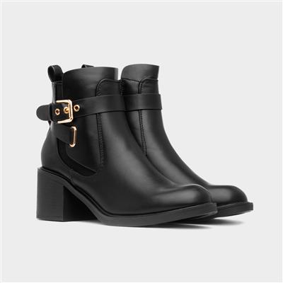 Mari Womens Black Ankle Boot