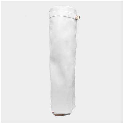Truffle Cassidy Womens White Knee High Boot