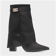 Truffle Collection Sadie Womens Black Zip Up Boot (Click For Details)