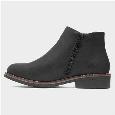 Mollie Womens Black Chelsea Boot