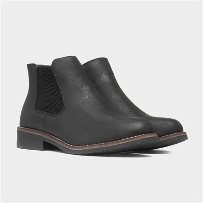 Mollie Womens Black Chelsea Boot