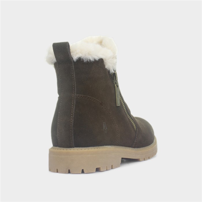 Hollis Brown Suede Ankle Boot