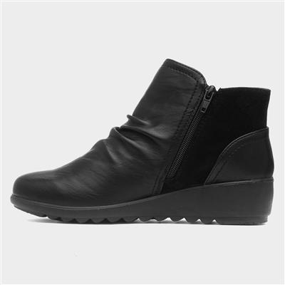 Darcey Womens Black Ankle Boot