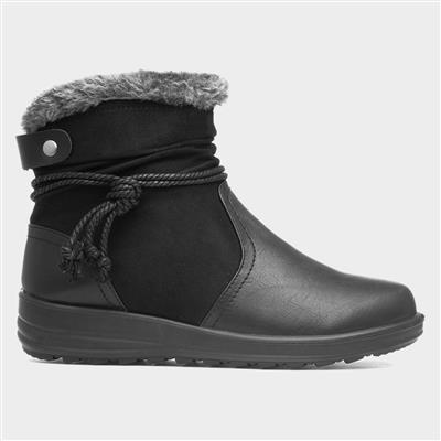 Black ankle boots shoe zone hot sale