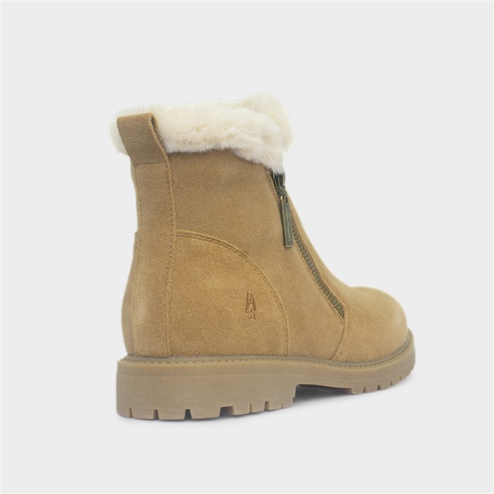 Hollis Womens Tan Suede Ankle Boot