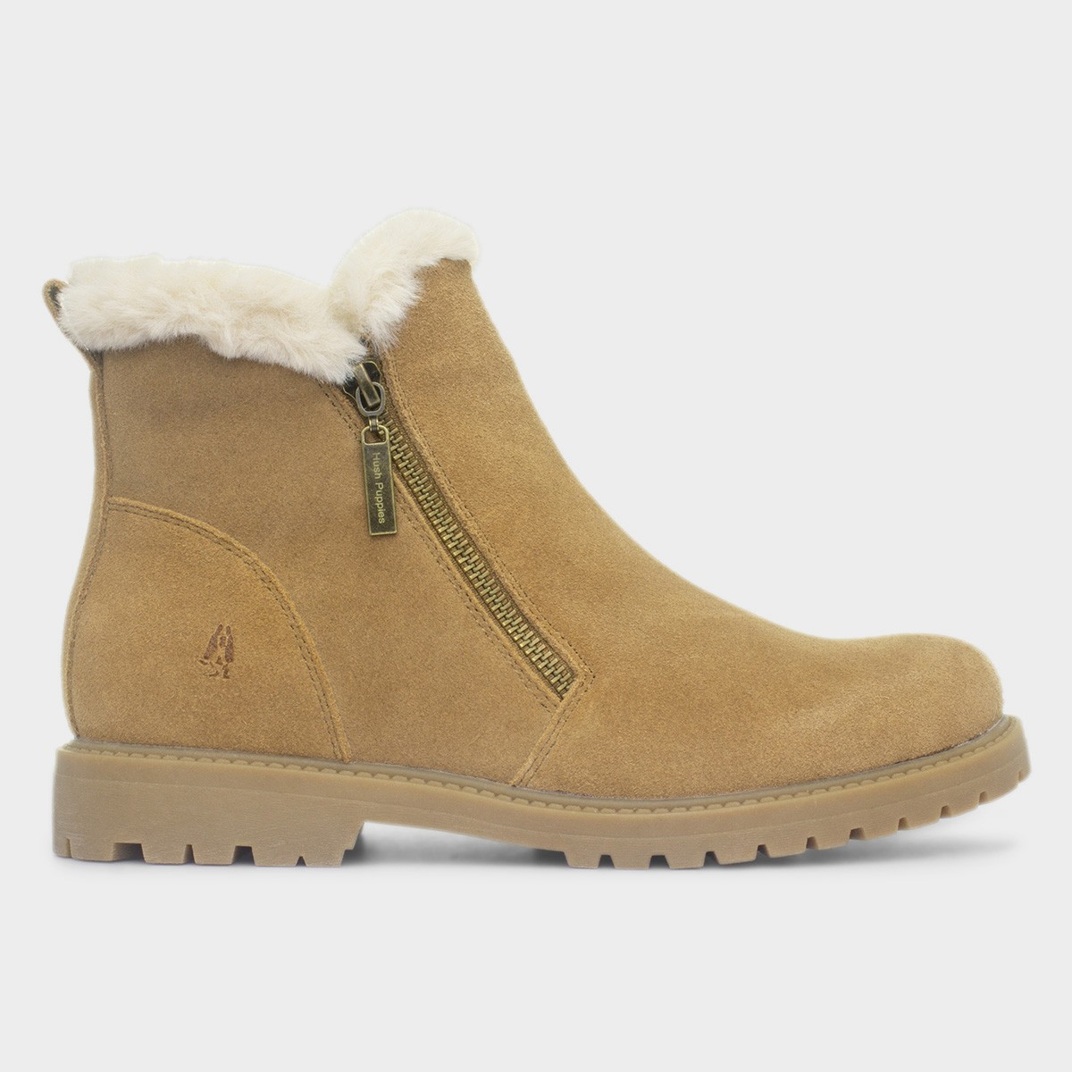 Hollis Womens Tan Suede Ankle Boot