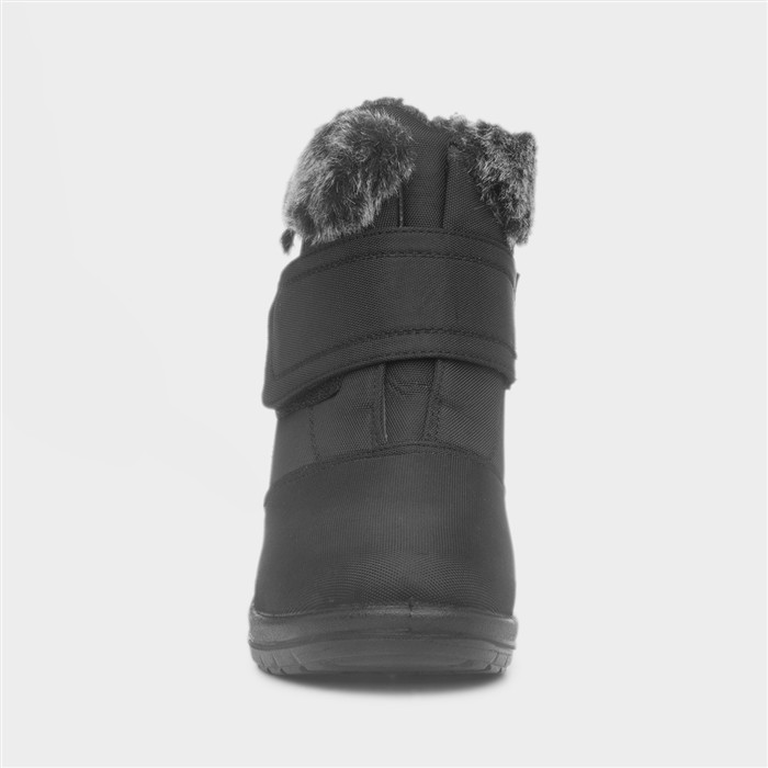 Carla Womens Black Thermo-tex Boot