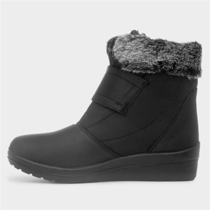 Carla Womens Black Thermo-tex Boot