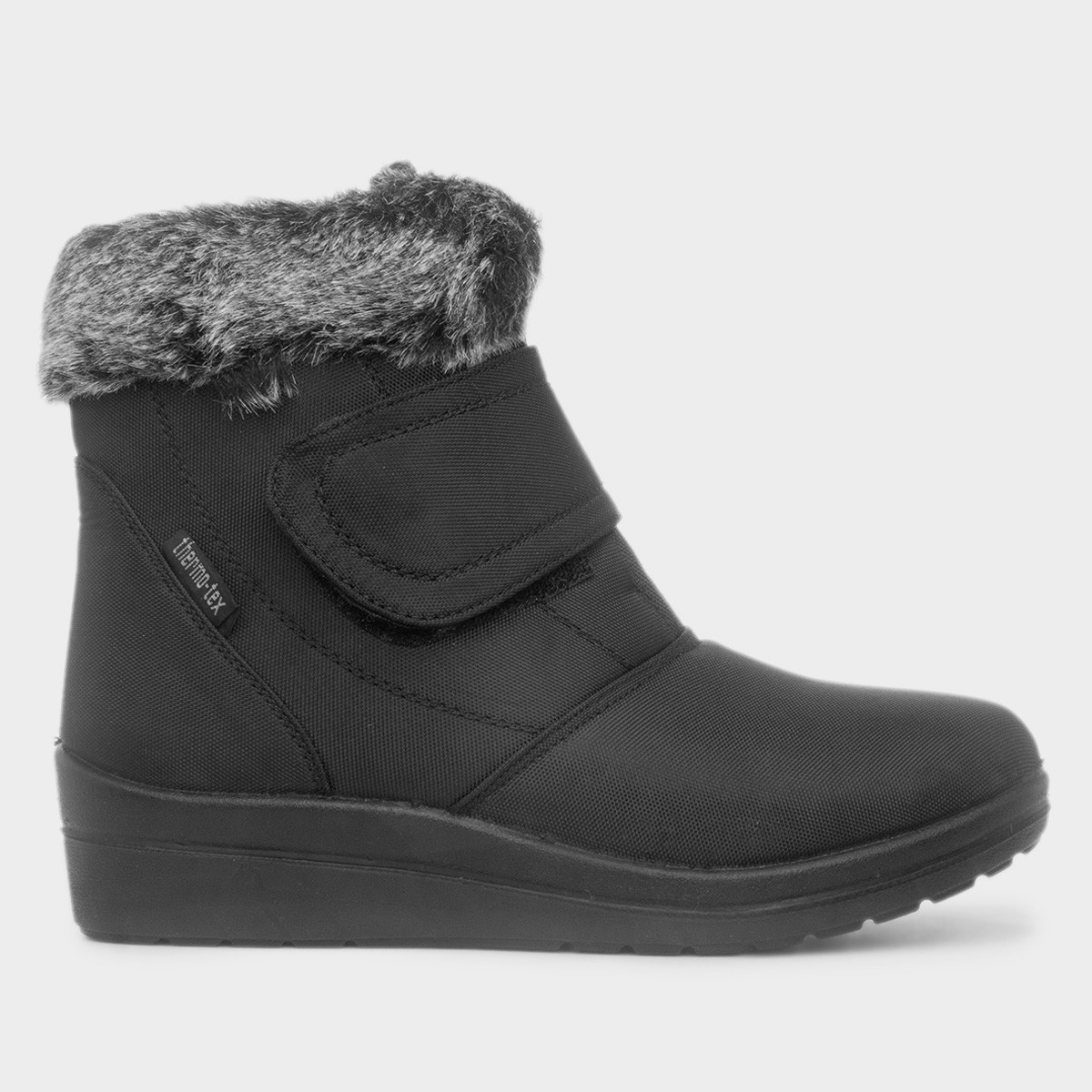 Carla Womens Black Thermo-tex Boot