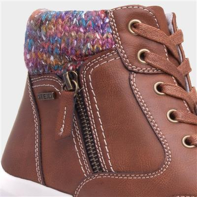 Buttermere Womens Tan Ankle Boot
