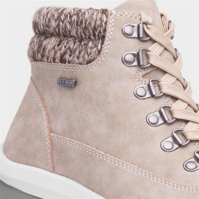 Jet Womens Stone Lace Up Ankle Boot