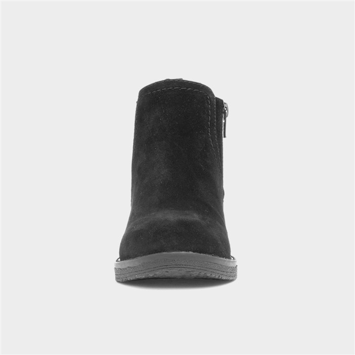 Maddy Womens Black Leather Boot