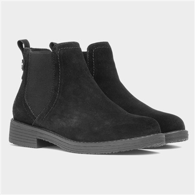 Maddy Womens Black Leather Boot