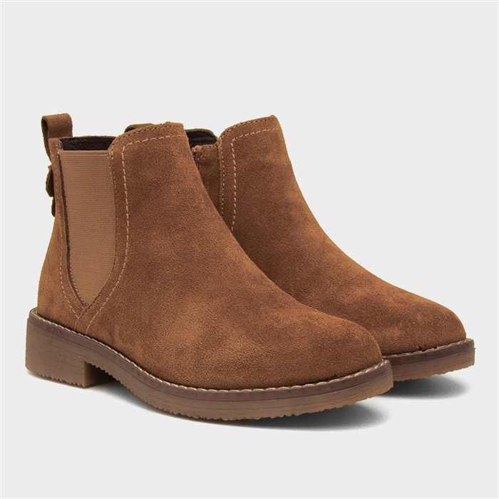 Maddy Womens Tan Leather Boot