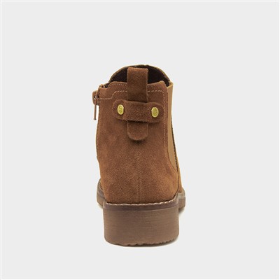 Maddy Womens Tan Leather Boot