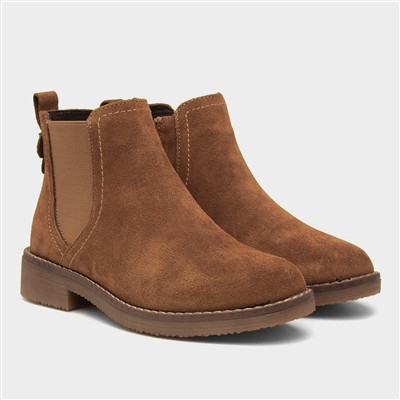 Maddy Womens Tan Leather Boot