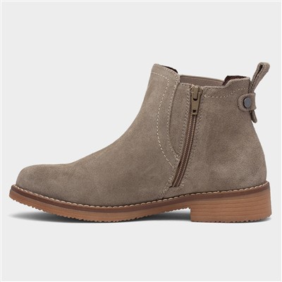 Maddy Womens Grey Leather Boot