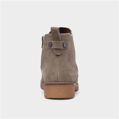 Maddy Womens Grey Leather Boot