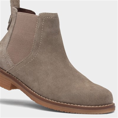 Maddy Womens Grey Leather Boot