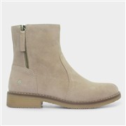 Hush Puppies Marien Taupe Suede Ankle Boot (Click For Details)