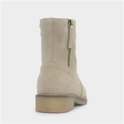 Marien Womens Taupe Suede Ankle Boot
