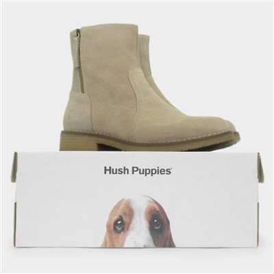 Marien Taupe Suede Ankle Boot