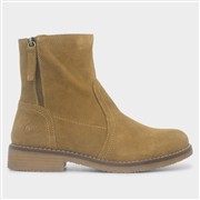 Hush Puppies Marien Womens Tan Suede Ankle Boots (Click For Details)