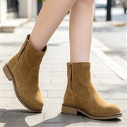 Hush Puppies Marien Womens Tan Suede Ankle Boots (Click For Details)