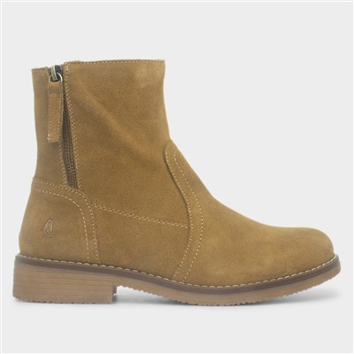 Marien Womens Tan Suede Ankle Boots