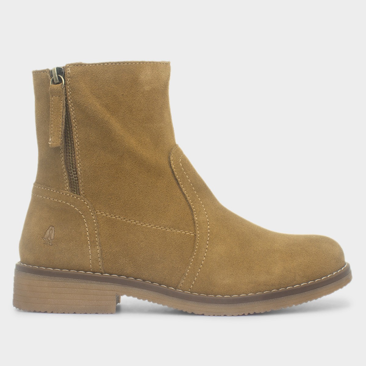 Marien Womens Tan Suede Ankle Boots