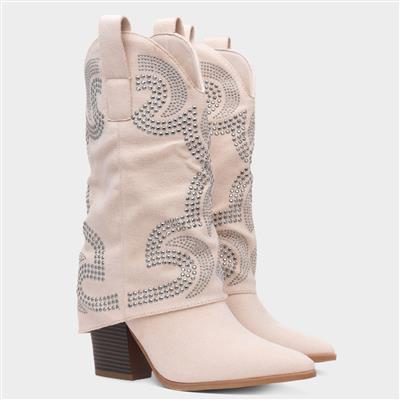 Arizona Womens Beige Boot