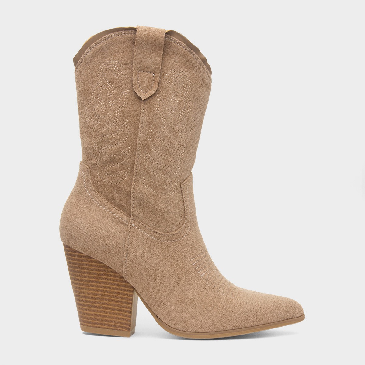 Ryder Womens Taupe Cowboy Boot