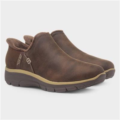 Slip Ins Easy Going Womens Chocolate Boot