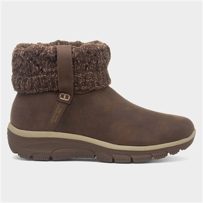 Slip Ins Easy Going Womens Brown Boot