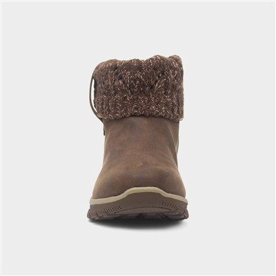 Slip Ins Easy Going Womens Brown Boot